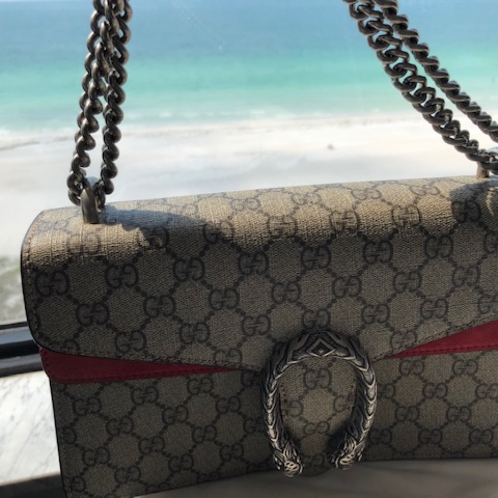 GUCCI Dionysus small GG shoulder bag - Picture 6 of 7